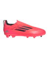 adidas F50 League LL FG/MG Vivid Horizon Kids Pink Schwarz - rosa