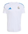 adidas Real Madrid Tiro25 Competition Training Trikot 2025/2026 Weiß - weiss