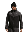 Nike Paris Saint-Germain Tech Woven Kapuzenjacke Schwarz F010 - schwarz