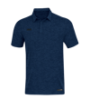 Jako Premium Basics Poloshirt Blau F49