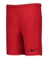 Nike Park III Short Kids Rot Schwarz F658