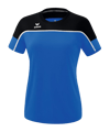 Erima Change by T-Shirt Damen Blau Schwarz - blau