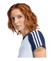 adidas Originals SST T-Shirt Damen Blau - blau