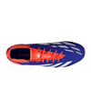 adidas Predator Elite FG Advancement Blau Weiss - blau