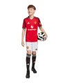 adidas Manchester United Trikot Home 2025/2026 Kids Rot - rot