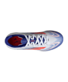 adidas F50 League TF Advancement Kids Weiss Rot - weiss