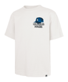 '47 Brand Mlb Los Angeles Dodgers In The Paper Foundation T-Shirt Beige - beige