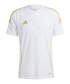 adidas Tiro 24 Trikot Weiss Gold