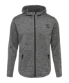 Hummel Aston Zip Hoodie Grau F2007 - grau