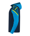 JAKO Performance Kapuzenjacke Blau F908 - blau