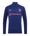 Castore Feyenoord Rotterdam Sweatshirt Blau F163 - blau