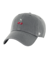 '47 Brand Dog Base Runner Icclean Up Cap Schwarz - grau