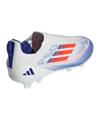 adidas F50 League LL FG/MG Advancement Kids Weiss Rot - weiss