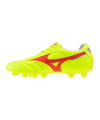 Mizuno Morelia II Club FG Dyna Gelb Rot Silber F45 - gelb