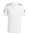 adidas Squadra 25 Polo Weiß