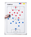 Cawila Taktiktafel Fussball inkl. Tasche| Size: 45 x 60cm Weiss - weiss