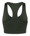 Hummel hmlTIF Seamless Sports Hemd Damen Grün F6126 - gruen