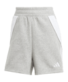adidas Tiro 24 Short Damen Grau Weiss
