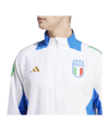 adidas Italien Präsentationsjacke EM 2024 Weiss - weiss