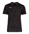 PUMA Hoops Team Polo Schwarz F01 - schwarz