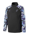 PUMA NJr Creativity HalfZip Sweatshirt Kids F03 - schwarz