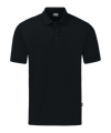 Jako Organic Stretch Polo Shirt Schwarz F800