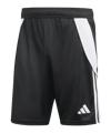 adidas Tiro 24 Trainingsshort Schwarz Weiss - weiss