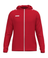JAKO One Kapuzenjacke Rot F100