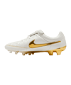 Nike Tiempo Legend FG Touch of Gold Weiß F100 - weiss