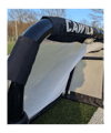 Cawila Alu Klapptor CORE 120 x 80cm Gelb Schwarz - schwarz