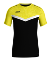 JAKO Icon T-Shirt Schwarz Gelb F808