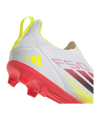adidas F50 League LL FG Pure Victory Kids Weiss - weiss