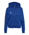 Hummel GO 2.0 Kapuzenjacke Damen Blau F7045