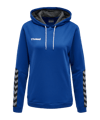 Hummel Authentic Poly Hoody Damen Blau F7045