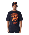 New Era Ne Flag Flame Oversized T-Shirt Schwarz - schwarz