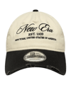 New Era Wash Distress 9Twenty Af Newera Cap Beige - beige