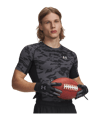 Under Armour HG Printed T-Shirt Schwarz F001 - schwarz