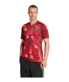 adidas Deutschland Trikot Auswärts EM 2025 Rot - rot