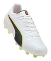 PUMA KING 20 Pro FG/AG Unleash Weiß F01 - weiss
