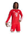 adidas FC Bayern München Trikot Langarm Home 2026/2027 Rot - rot