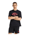 adidas Originals GFX Varsity T-Shirt Schwarz - schwarz