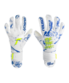 Reusch Pure Contact Silver Kids Weiss Blau F1089 - weiss