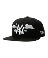 New Era MLB 59Fifty New York Yankees Nighttime Cap Schwarz - schwarz