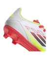 adidas F50 League FG Pure Victory Kids Weiss - weiss