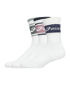 Asics Logo Crew 3er Pack Socken Blau