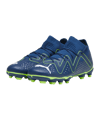 PUMA FUTURE Match FG/AG Jr Gear Up Kids Blau Weiss F03 - blau