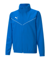 PUMA teamRISE Allwetterjacke Kids Blau F02 - blau