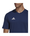 adidas Entrada 22 T-Shirt Blau - blau