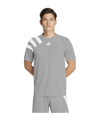 adidas Fortore 23 Trikot Grau Weiss - grau