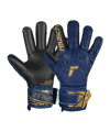 Reusch Attrakt Freegel Silver TW-Handschuhe Kids Blau Gold Schwarz F4411 - blau